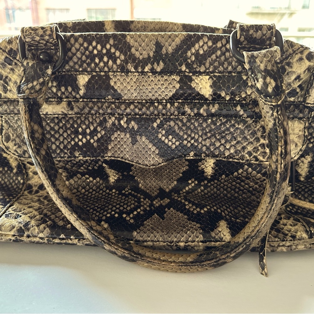 Rebecca Minkoff snakeskin purse